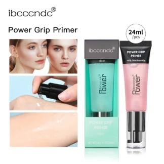 24ml Power Grip Primer Gel a base de imprimación facial hidratante para suavizar la piel agarre maquillaje Invisible poros incoloro Primes