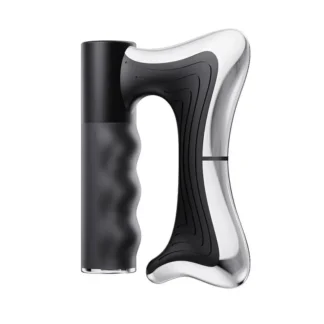 Lo último en masajeador corporal portátil Hyper Blade, calefacción, ajuste de 3 niveles, vibración, masaje muscular, raspado, cuchillo fascial