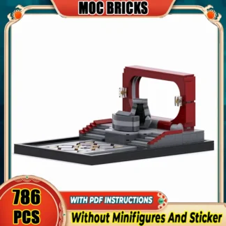 Bloques de construcción Moc de película estrella Popular, ladrillos de oficina del Senado, modelo DIY, juguete de construcción, regalos de cumpleaños y vacaciones