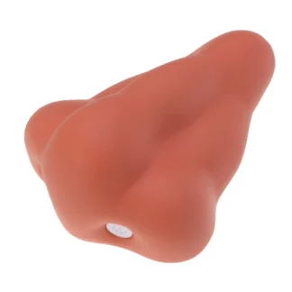 Dispensador de jabón para la nariz para ducha, botella de champú decorativa con forma de sabor de Gel para baño