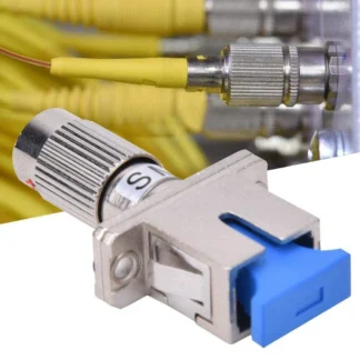 Adaptador de fibra óptica del convertidor híbrido del acoplador monomodo FC-SC para FC macho a SC hembra YDH