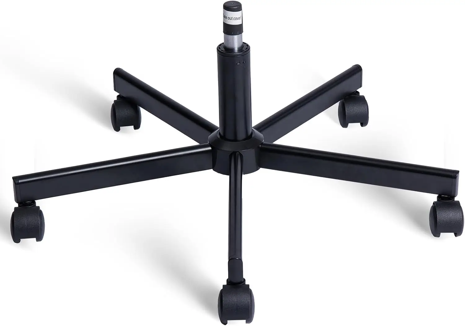 Base de silla giratoria Ultra estable para el hogar y la Oficina, asiento de patas cruzadas eficiente y seguro, fácil reemplazo Diy con robusto