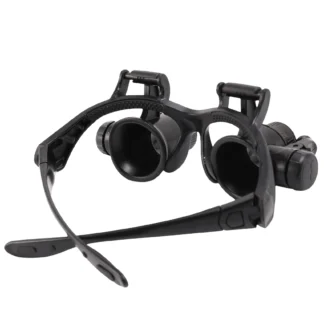 A66F-Herramientas de reloj, Kit de herramientas de reparación de relojes, lupa con luces Led, lupa de reparación de relojes 10X 15X 20X 25X