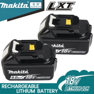 Batería de litio Original Makita 18V 6000mAh/5000mAh, entrega rápida por DHL, para batería de repuesto Makita BL1850 BL1860 BL1840 BL1830