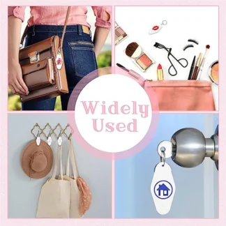 A13E-50 Uds llavero de motel llavero de Hotel en blanco llavero Vintage de sublimación a granel para adorno artesanal DIY C