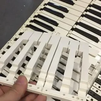 Pieza de reparación de teclado, teclas blancas de repuesto para Casio CTK-330, CTK-411, CTK-431, CTK-451, CTK-471, CTK-501