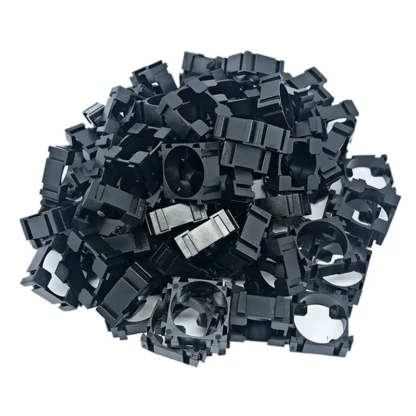 1000 Uds 18650 soporte de batería de litio soportes de almacenamiento de batería portátiles soporte de baterías cilíndricas espaciador DIY fácil de usar