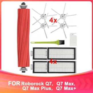 B06B-Kit de piezas de repuesto Compatible con Xiaomi Roborock Q7, Q7 Max, Q7 Max Plus, Q7 Max + accesorios para aspiradoras Robot