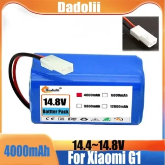Paquete de batería de iones de litio 4S1P 14,4 V 12800mAh H18650CH R30 R35, para XIAOMI MIJIA Mi Robot aspirador esencial G1 MJSTG1, SKV4136GL