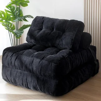 Sofá cama plegable, sillón convertible con almohada, colchón plegable con soporte Ba, silla cama plegable portátil, suelo cómodo