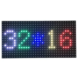 Módulo de pantalla LED a todo color para exteriores P5, HUB75, 320x160mm, resolución 64x32, matriz de Panel LED SMD RGB P5