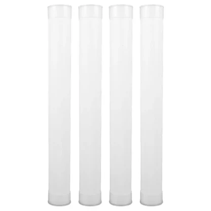 Tubos de envío de cartón, caña de pescar para viaje, almacenamiento extensible para artistas, póster, cuentas, documentos, planos rodante