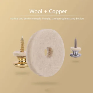 2 uds. De clavijas de bloqueo para correa de guitarra de cobre y lana, pasadores con forma de seta, botón final para bajo eléctrico clásico acústico F