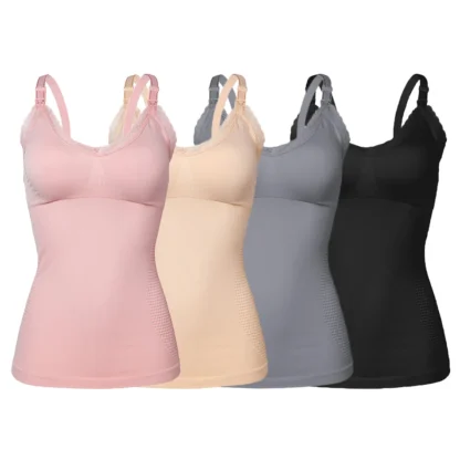 Sujetadores de lactancia para mujeres embarazadas, ropa interior para mujeres embarazadas, sujetador de alimentación posparto antiflacidez específico para el embarazo