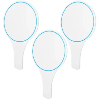 Pizarra de puntuación con cubierta, pizarras blancas para estudiantes, marcadores de borrador en seco, mantenimiento de espuma, 3 uds.