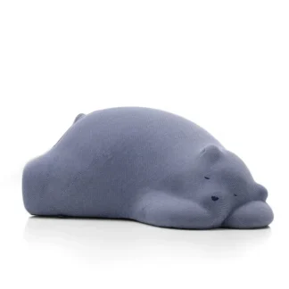 Silla inclinada para dormir, muelle bajo, Internet, sillón reclinable informal, diseño de oso Polar, sofá perezoso