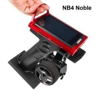 JTY-colgador de Control remoto, marco Protector de aleación para transmisor RC para Flysky Noble NB4 / NB4 Pro