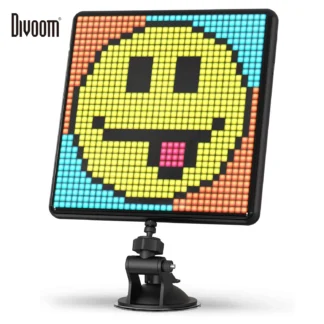 Marco de fotos Digital Divoom Pixoo Max con tablero de pantalla LED programable de 32*32 píxeles, regalo de Navidad, decoración de luz para el hogar