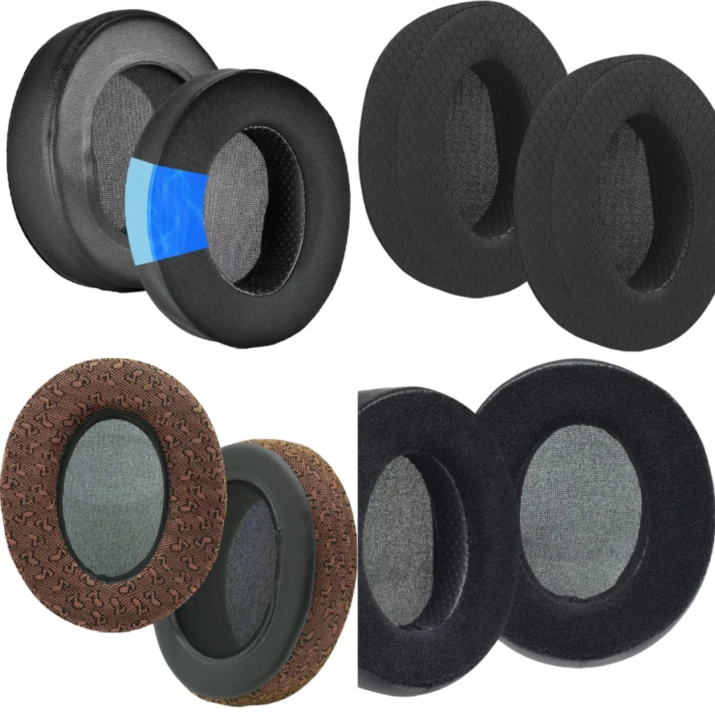 Almohadillas para auriculares BRAINWAVZ HM5 Sony MDR V6 ZX700 M50 M50X M40X, HyperX Cloud/Alpha, almohadillas para los oídos de espuma viscoelástica