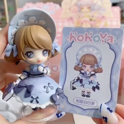 Kokoya-figuras de cajas ciegas para guardarropas, juguetes de moda, muñecas Lolita, muñecos que fluyen, regalos para niñas, cumpleaños populares