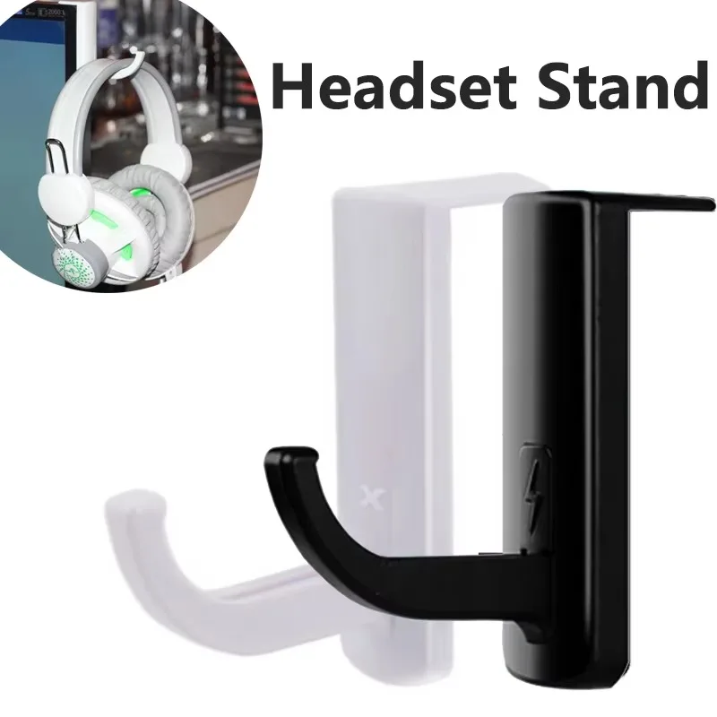 Soporte para auriculares, colgador duradero para auriculares, soporte de escritorio para PC, soporte para mesa para teléfono móvil, Monitor, gancho montado para todos los auriculares