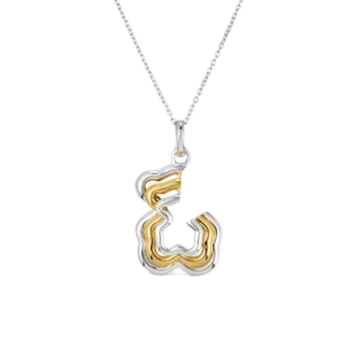 Lujoso collar de oso español de plata S925, atractivo de alta gama, agregue prestigio, oferta asequible