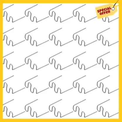 Varillas de soldadura, máquina de reparación de grapas calientes, soldadura de plástico, grapadora caliente, reparación de parachoques de coche, grapas onduladas precortadas de 0,8 Mm