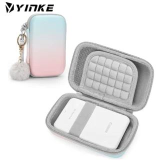 Funda Yinke para impresora fotográfica instantánea portátil Kodak PRINTOMATIC/Smile/Mini 2 HD, bolsa para cámara, Estuche de transporte de viaje, funda protectora