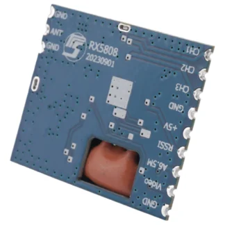 Tendencias ahora 1 Uds FPV 5,8G Mini módulo receptor de Audio y vídeo inalámbrico RX5808 para sistema FPV helicóptero RC