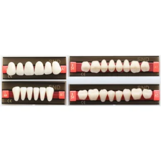 28 unids/set boca completa Dental 2 capas resina sintética acrílica blanqueamiento Dental dentadura cuidado bucal falso Anterior Posterior