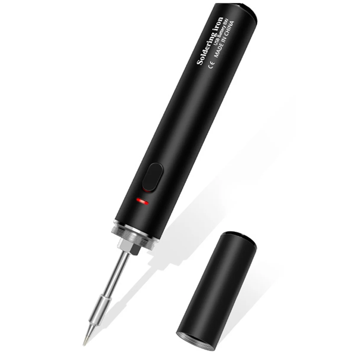 MSOR-soldador Usb con carga Usb, soldador eléctrico con batería de litio 18650, cambio de temperatura de trabajo de tercera marcha