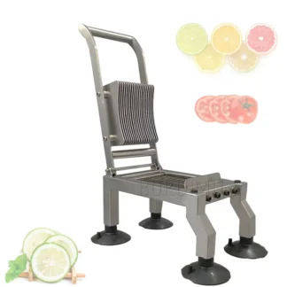 Rebanador Manual multifunción, rebanador a presión de la mano, acero inoxidable grueso, cortador de alimentos cocidos y verduras, procesador de alimentos