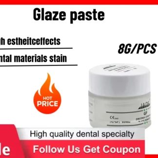 Colorante de pasta de esmalte para odontología, aplicable a polvo cerámico, Zirconia, disilicato de litio, vidrio, restauración de cerámica, laboratorio de dentaduras postizas