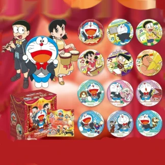 Doraemon: Nobita'S Grand Space Adventure Series Productos de dibujos animados Insignia exquisita Caja ciega Colección Insignia Caja sorpresa Regalo