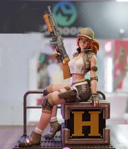 1/24 60mm 1/18 75mm modelo de resina figura de chica batalla sin pintar sin Color RW-1058