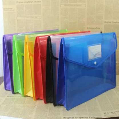 Cartera, bolsa para archivos de acordeón, botón a presión, tamaño carta, carpetas de archivos expandibles, bolsa para documentos, carpeta de archivos, billetera de archivos de plástico