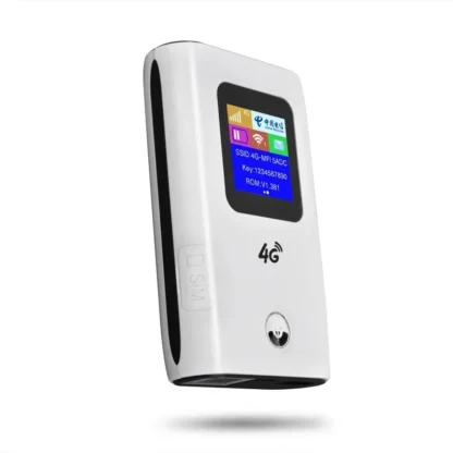 Enrutador WIFI 4G LTE desbloqueado con tarjeta sim Power Bank 6000mAh TDD FDD punto de acceso inalámbrico 150Mbps CAT4 módem móvil de bolsillo 3G/4G