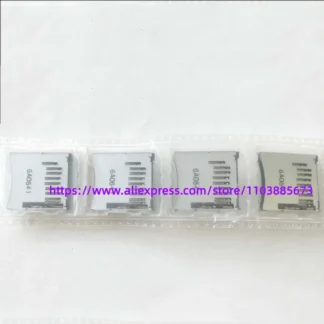 Soporte de ranura para tarjeta de memoria SD, pieza de reparación para cámara digital Nikon D90 D3100 D5000 D5100 D7000 SLR, 1 Uds.