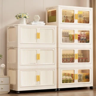 Armario de almacenamiento plegable, armario organizador de ropa, estantes para juguetes, armario de almacenamiento, caja de almacenamiento de aperitivos varios
