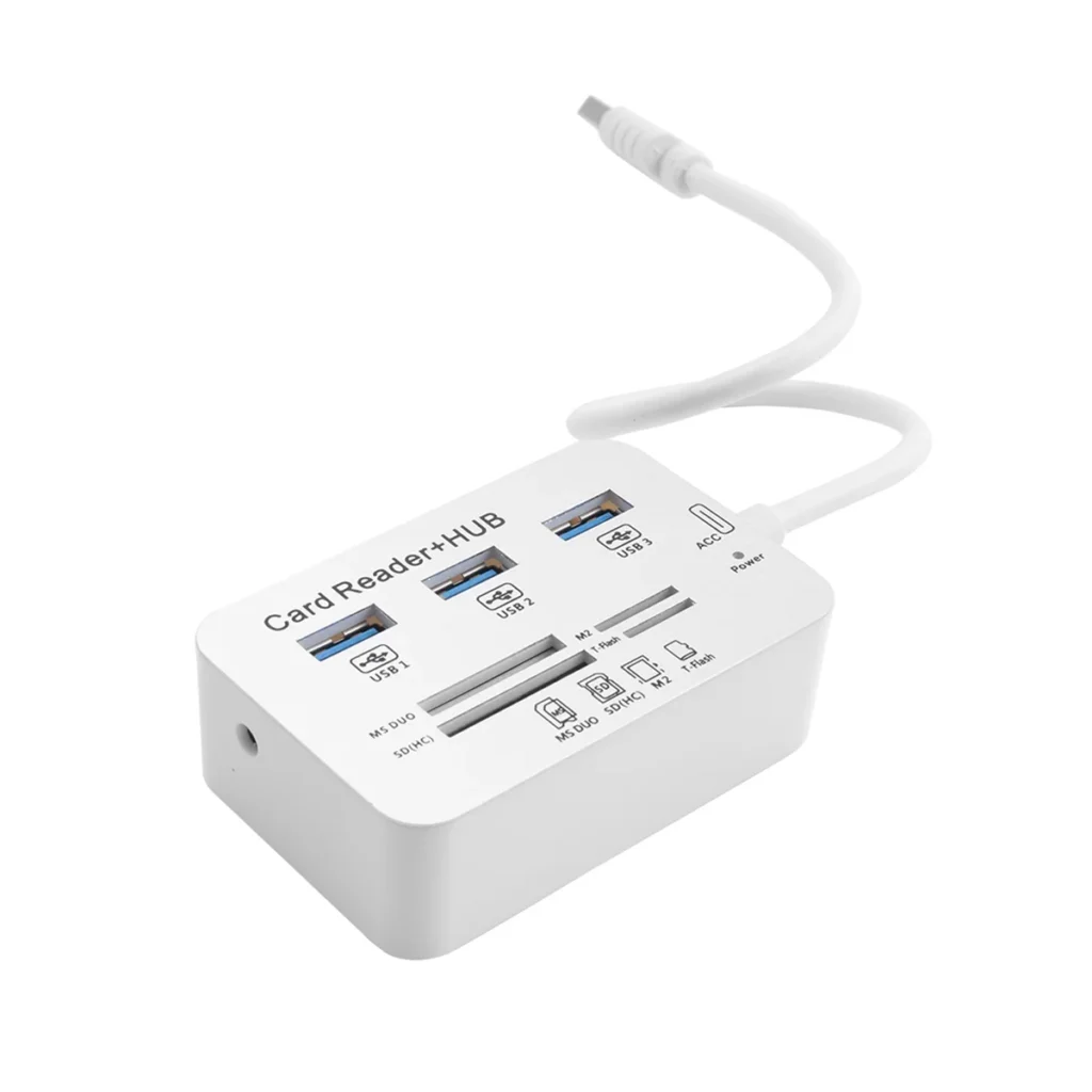 A51I USB HUB 3,0 USB divisor 3 puertos extensor Multi USB extensión múltiple 3 0 Hub lector de tarjetas SD USB3.0 expansor para PC