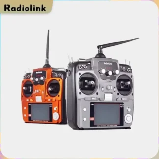 Radiolink nuevo AT10 II 12CH RC transmisor y receptor R12DS 2,4G DSSS y FHSS Radio control remoto para RC Drone/ala fija