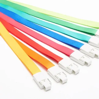 Cordones para tarjetas de identificación de 1,5x44cm para el personal, enfermeras, profesores, soporte para insignias, correa para el cuello, acceso para tarjetas de autobús