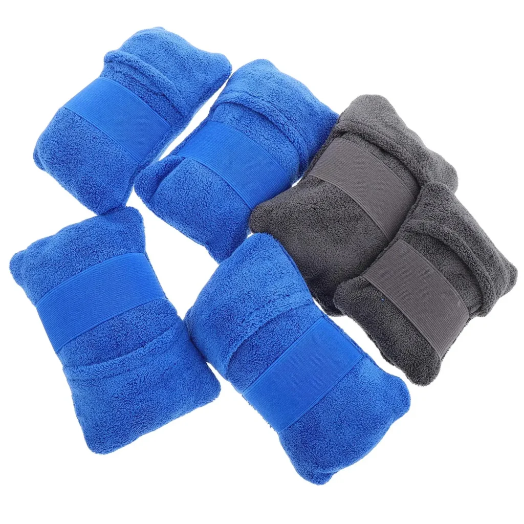 6 uds Desander Beach Vacation Essentials accesorios de viaje guantes de eliminación limpieza imprescindible para manopla bolsa de arena