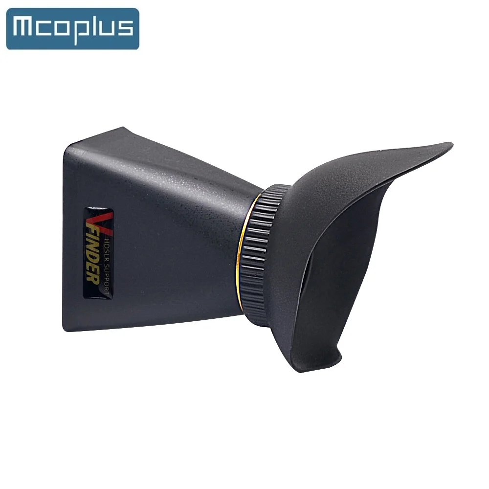 Mcoplus-visor de pantalla LCD de 3,2 pulgadas, lupa 3X para cámara Canon, Nikon, Pentax, Sony DSLR, parasol