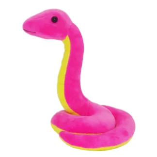 Juguete de peluche de serpiente de dibujos animados de aproximadamente 18x12cm, muñeco suave de serpiente blanca encantadora, juguete para niños, regalo de Navidad b2202