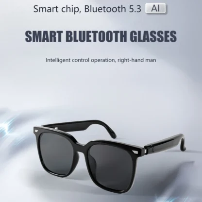 Auriculares Bluetooth gafas inteligentes Bluetooth con ajuste automático auriculares inalámbricos Bluetooth gafas de sol hombre mujer impermeable