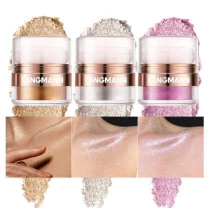 Brillo brillo patata resalta brillo resaltado maquillaje Gel cara y cuerpo brillo brillo contorno Natural maquillaje