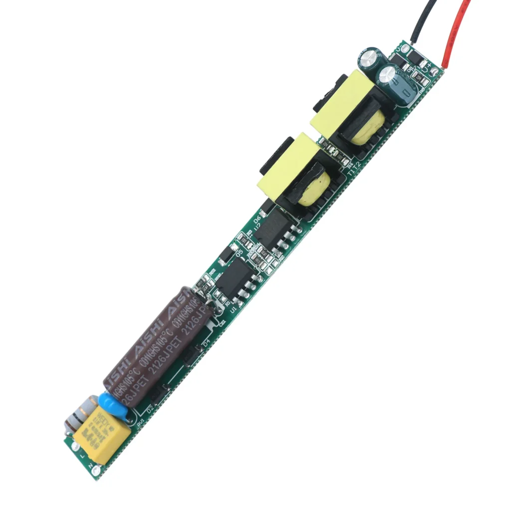 Adaptador de corriente de 5 piezas, controlador LED de 60W, 70W, 80W, 600Ma, fuente de alimentación, transformador de iluminación LED, compatible con tiras LED, tubo rectangular