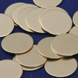 20 piezas disco redondo de latón para estampar espacios en blanco FANTASTIC SHINE, discos de estampado espacios en blanco redondos,tibetara ® ,3/4"(18 mm)18 Medidores-10126650