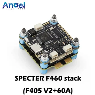 HGLRC SPECTRE F460 Stack F405 V2 MPU6000 controlador de vuelo BLHELI_S 60A 4 en 1 ESC 30X30mm 2-6S para piezas de drones FPV Freestyle